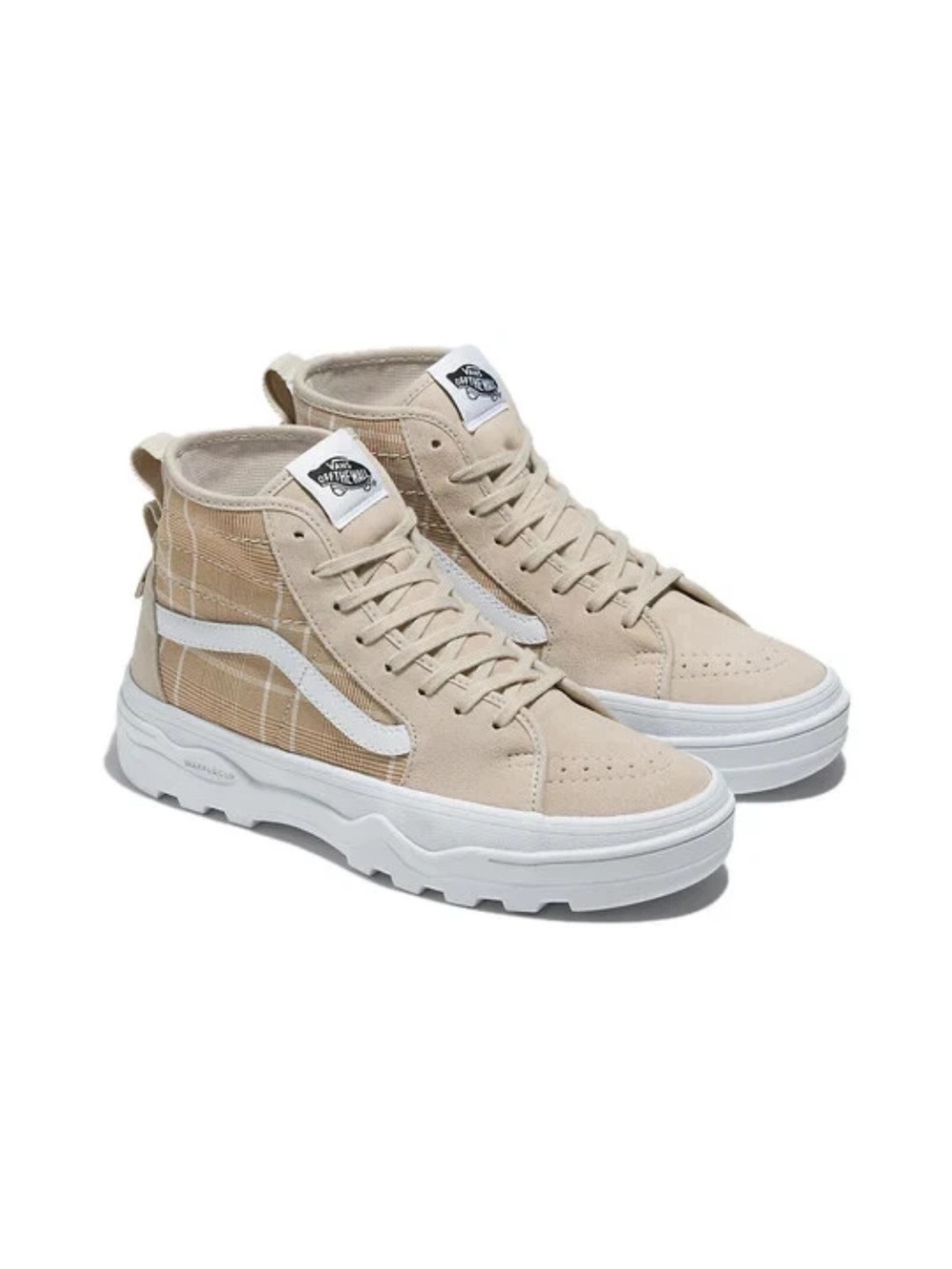 VAN SKA-HI CENTRY PLAID UNISEX SNEAKERS SIZE 5.5